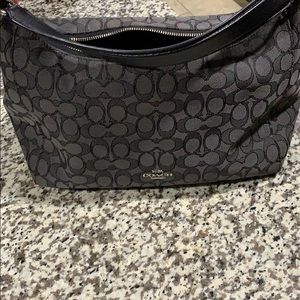 Coach signature hobo